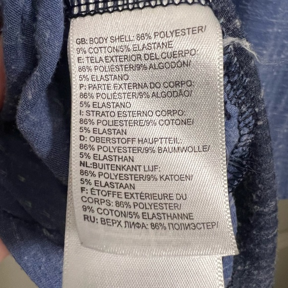 North Face Two-tone Blue Sleeveless Racerback Tank Size XL - Picture 7 of 9